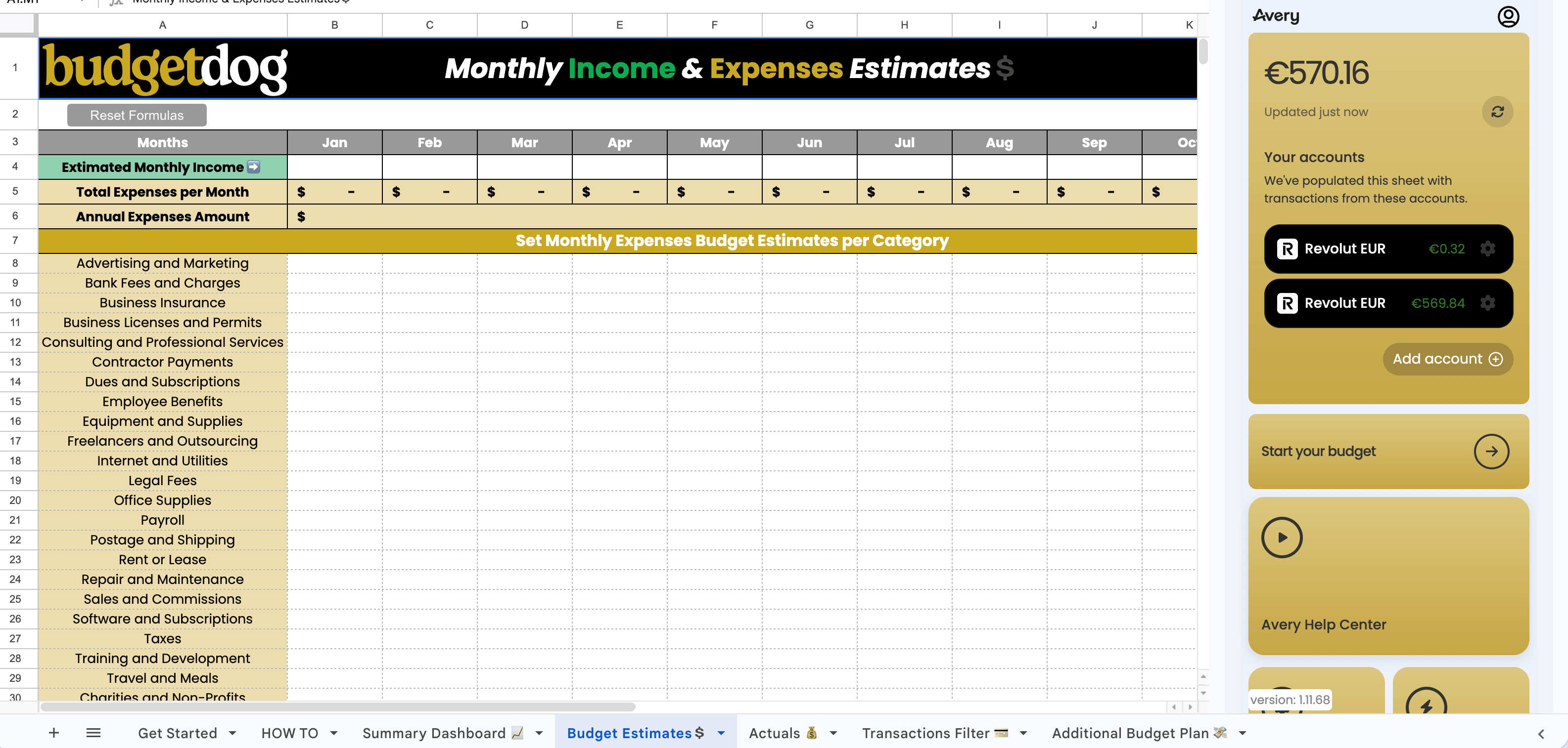 Step-by-Step Guide to Creating a Simple Bookkeeping Template in Google Sheets